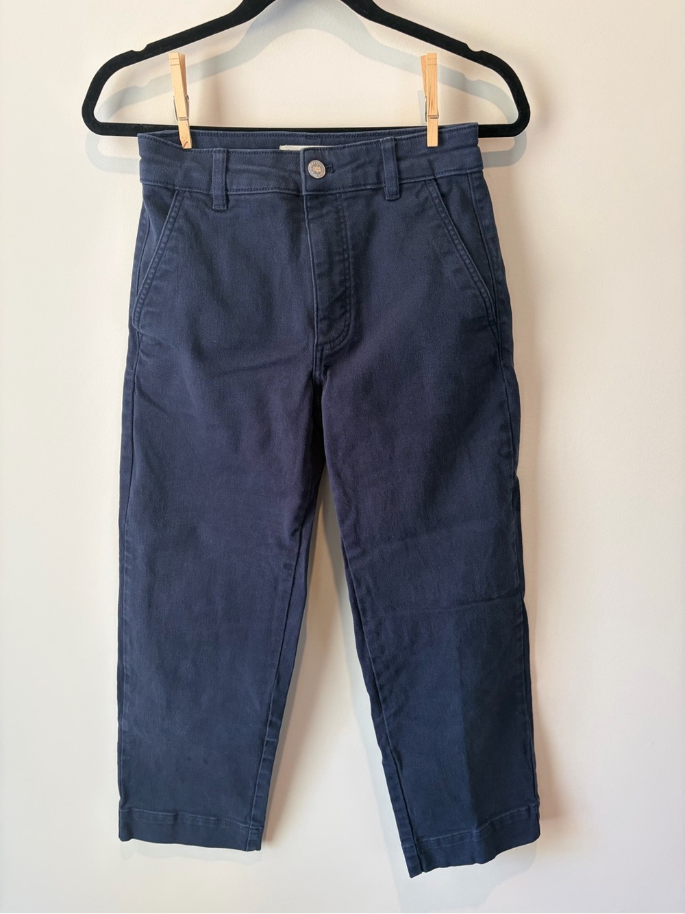 Everlane Women’s Navy Straight Leg Chinos 0R